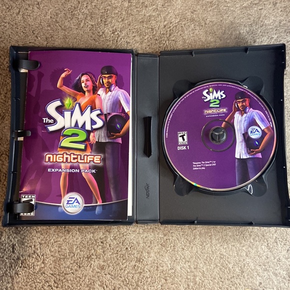 Sims 2 Nightlife Expansion Pack Windows PC EA Games - Picture 5 of 6